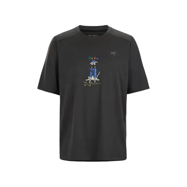 Arcteryx CORMAC CREW kedologoT black gray