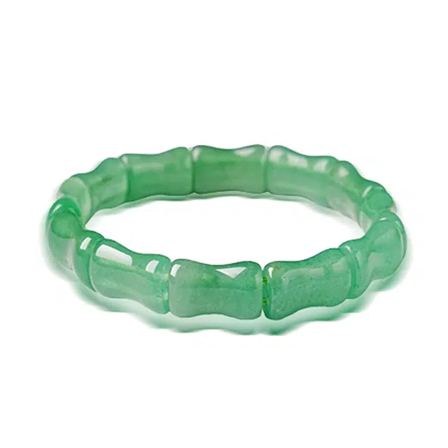 【玉竹呈祥】 一世倾 事业顺遂节节高升 新中式高风亮节清冷手饰 轻奢高级串珠 好运天然 东陵玉 手串 男女同款情侣款