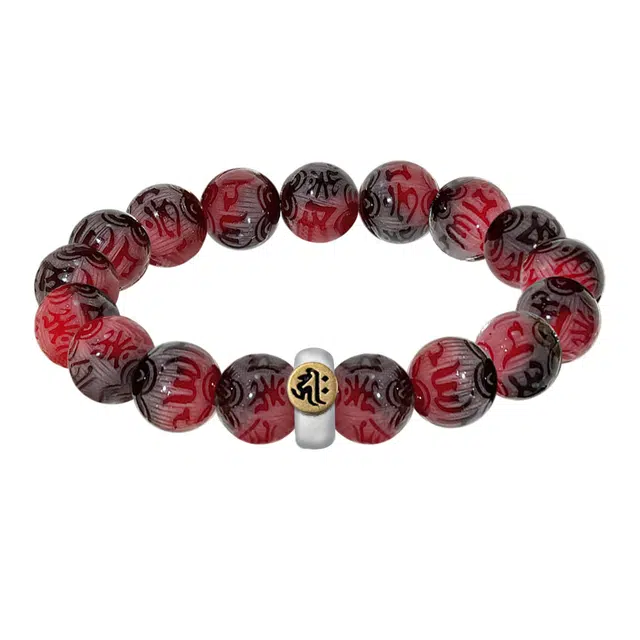 郁馨 小众轻奢高级感十二生肖八大守护神六字箴言雕刻珠本命年转运水逆退散八方来财#好运 菩提根 手串 男女同款情侣款