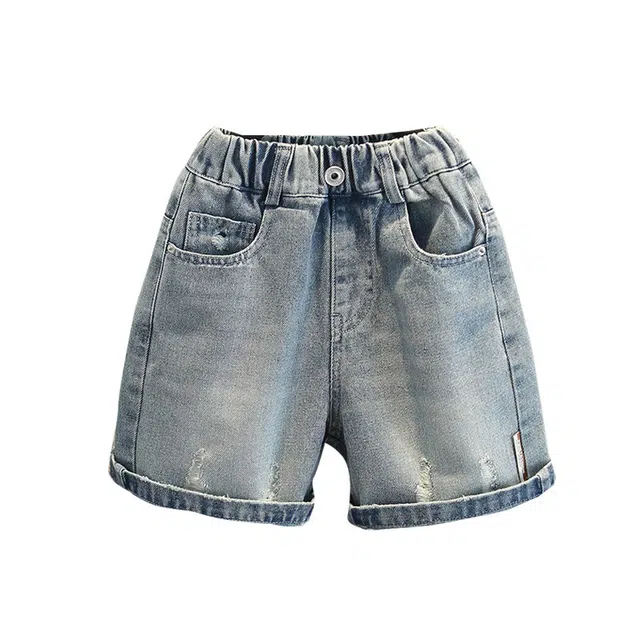 棉基因 时尚百搭潮流亲肤时髦短裤 中小童 图片色