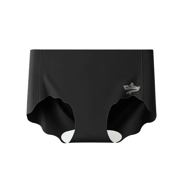 加菲猫家族 无痕裸感加长裆抗菌瑜伽运动隐形不夹臀三角内裤 女款 组合装