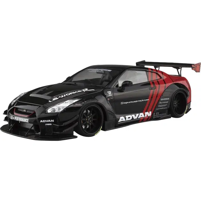AOSHIMA 124 No.13 LBWORKS R35 GT-R Type2 Ver.2