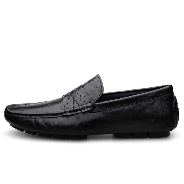 八哥 时尚百搭 舒适休闲 豆豆鞋 男女同款