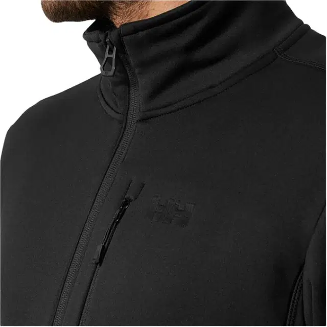 HELLY HANSEN Alpha Zero Half-Zip Fleece Outdoor 990 BLACK