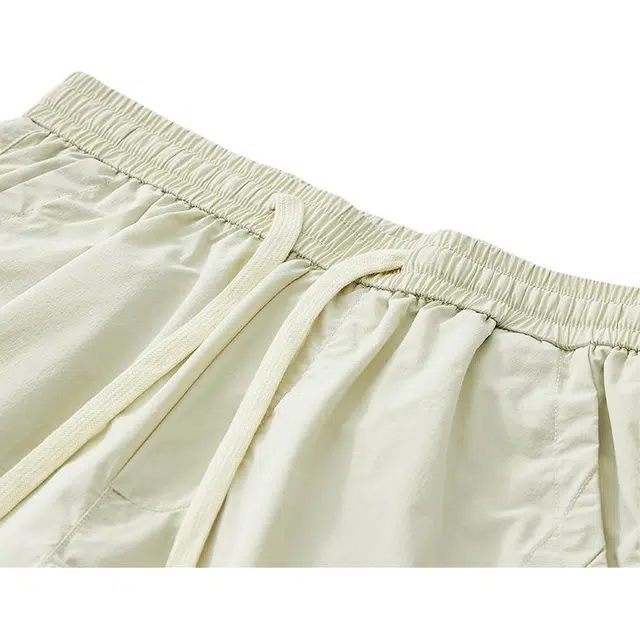 独驰 夏季宽松直筒机能休闲短裤 男女同款