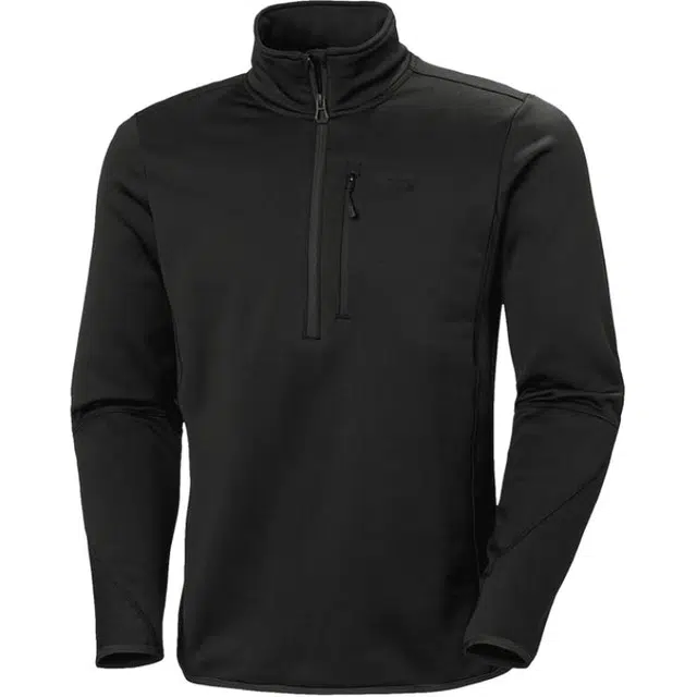 HELLY HANSEN Alpha Zero Half-Zip Fleece Outdoor 990 BLACK