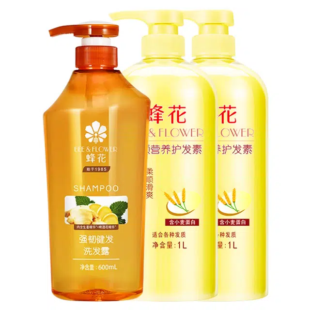 BEE FLOWER 600ml+1L*2