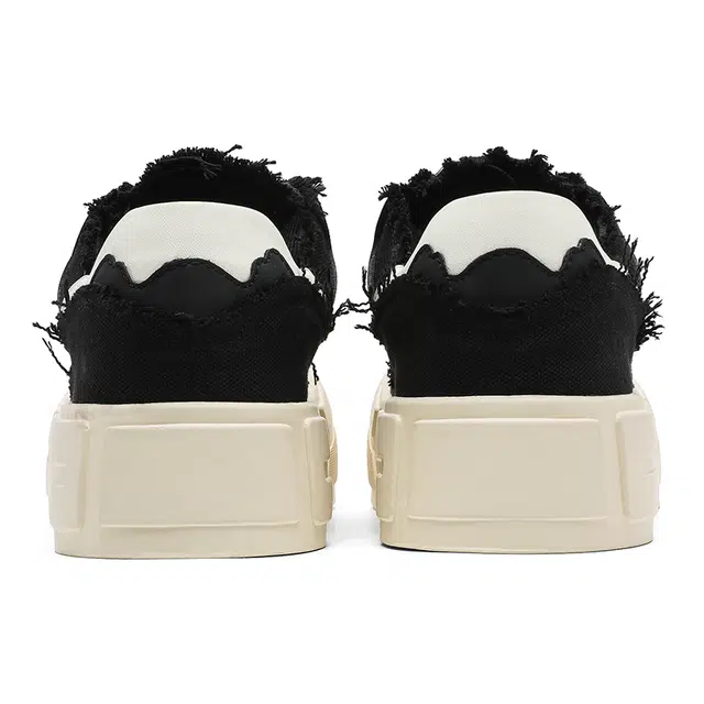 年走索 小众国潮时尚潮流舒适 低帮 板鞋 男女同款 黑色