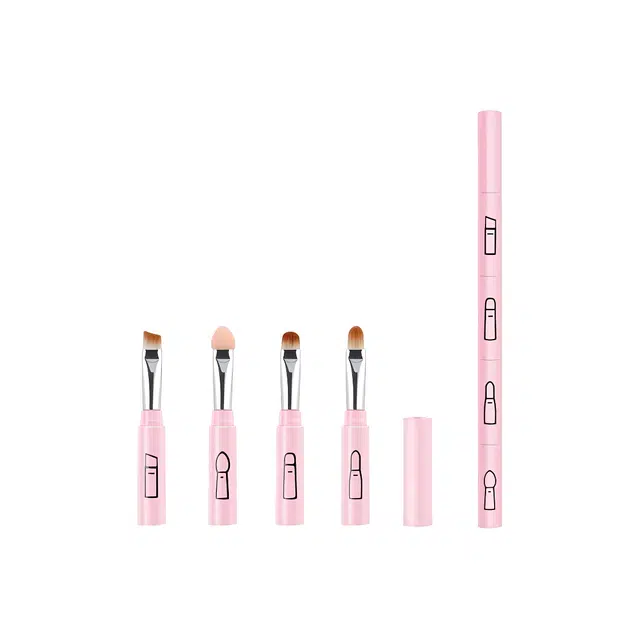 计轩  四合一化妆刷 便携 多功能一支多用迷你