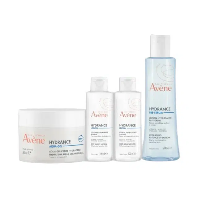 雅漾 保湿凝露护肤套装 舒缓补水 四件套