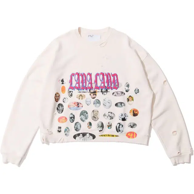 Paly Hollywood SS25 LANA LAND CREWNECK