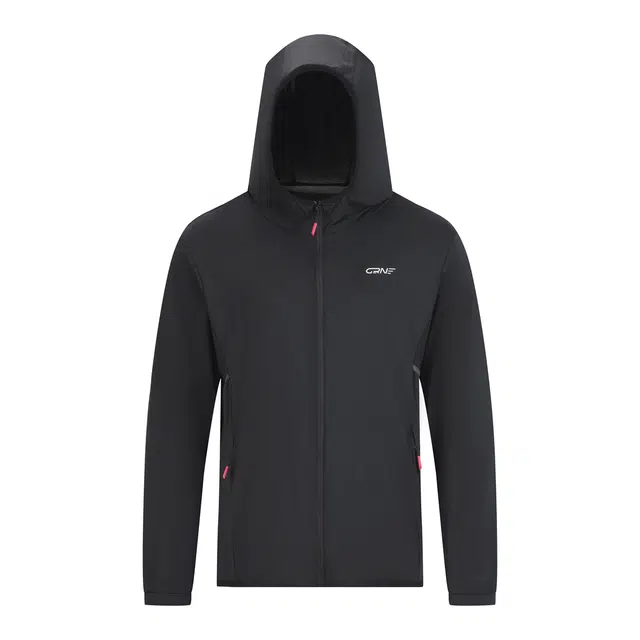 贵人鸟 户外运动百搭舒适薄款透气凉感防紫外线连帽长袖防晒服 男款