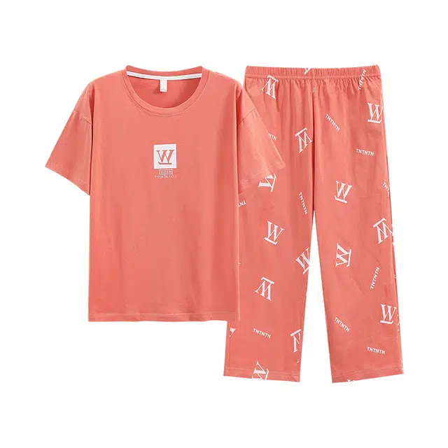 好福份 透气亲肤时尚休闲家居服睡衣套装 女款