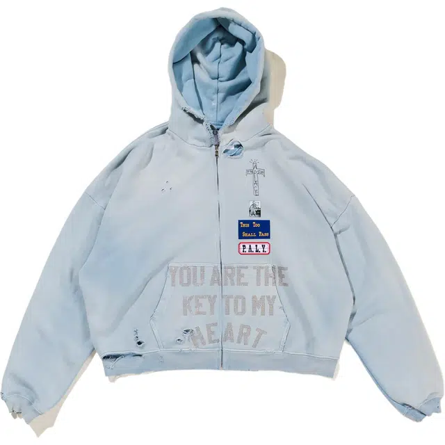 Paly Hollywood SS25 ZANUCKS ZIP HOODED SWEATSHIRT