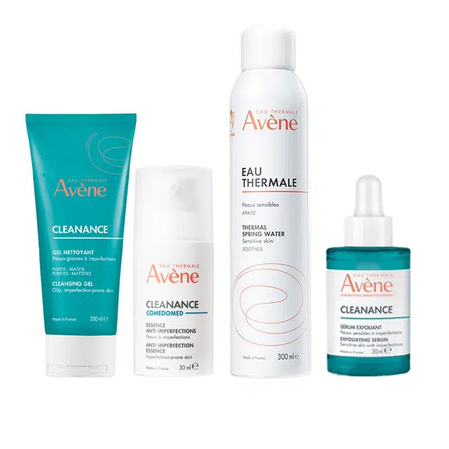 雅漾 控油修护精华露护肤套装 舒缓保湿 四件套