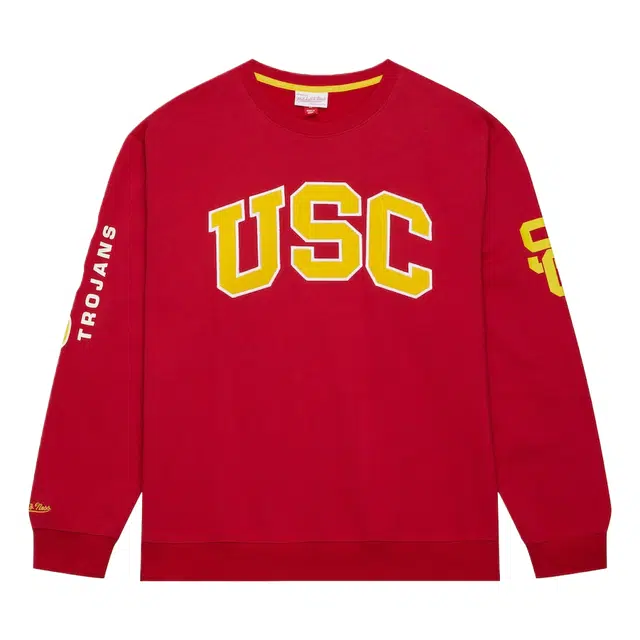 Mitchell Ness Cardinal USC Trojans There Back