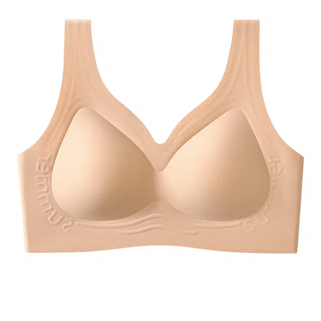 草本初色 香氛贴肤软支撑内衣女山茶花无痕一体杯透气文胸 女款