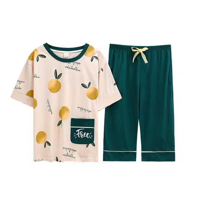 好福份 透气舒适亲肤家居服睡衣套装 女款