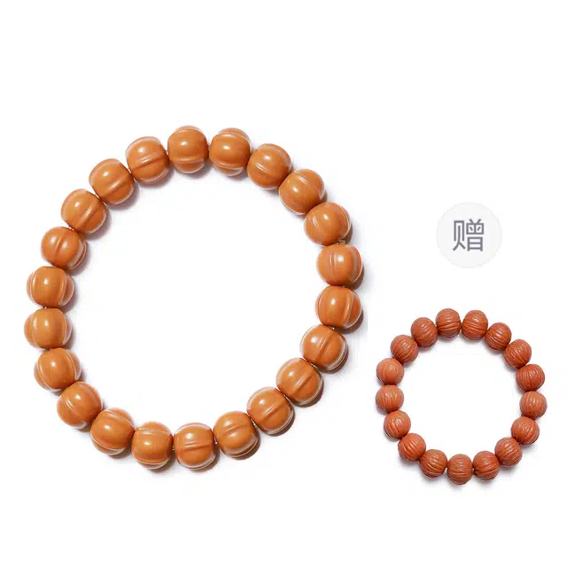 梨云暮雪 复古民族 招财纳福平安喜乐 猴头核桃 手串 男女同款情侣款