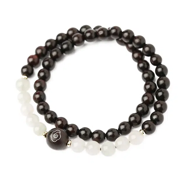 三檀小舍 【祥云】国潮招财好运新中式平安如意高升转运纳福盘玩文玩小众高级#好运 紫檀属 手串 男女同款情侣款