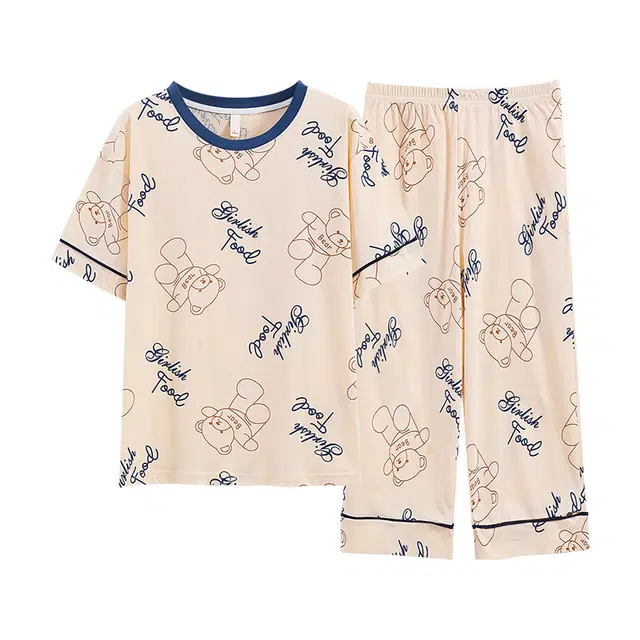 好福份 简约舒适轻便风格家居服睡衣套装 女款