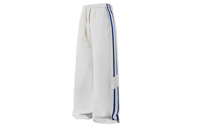 加菲猫家族 美式复古经典基础款潮流户外跑步宽松时尚通勤百搭垂感舒适亲肤直筒无性别主义针织运动裤 男女同款