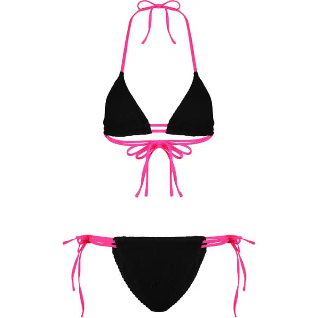 潞优野 辣妹性感泳衣沙滩度假温泉比基尼 女款