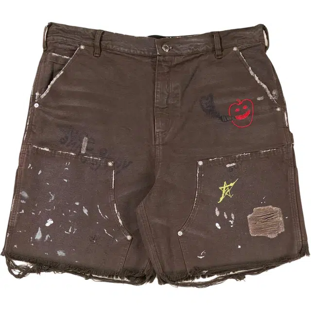 Paly Hollywood SS25 THIS GUY'S DOUBLE KNEE SHORTS