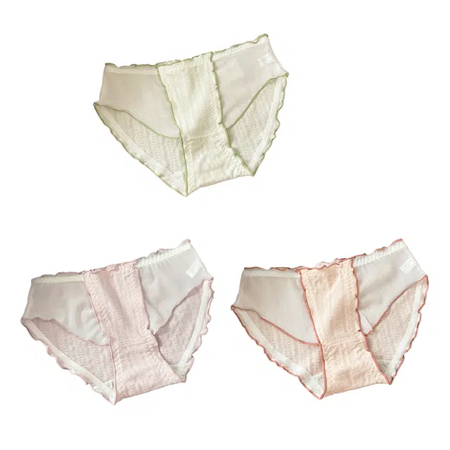 俞兆林 无痕舒适包容不夹臀内裤 女款 组合装