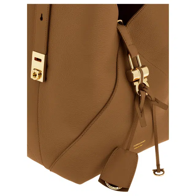 FERRAGAMO V-shaped V Gancio
