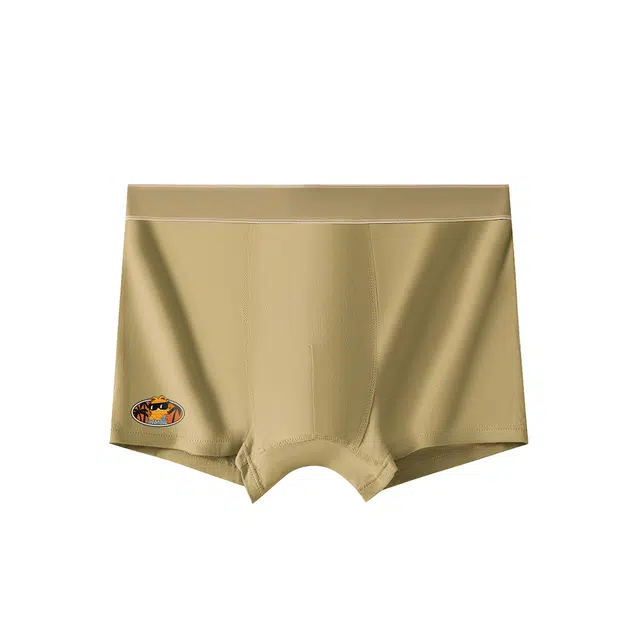 加菲猫家族 无痕抗菌透气不勒腿不闷汗平角内裤 男款 组合装