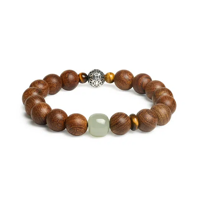 木盛缘 考研考编 事业上岸 金丝檀木 手串 男女同款情侣款