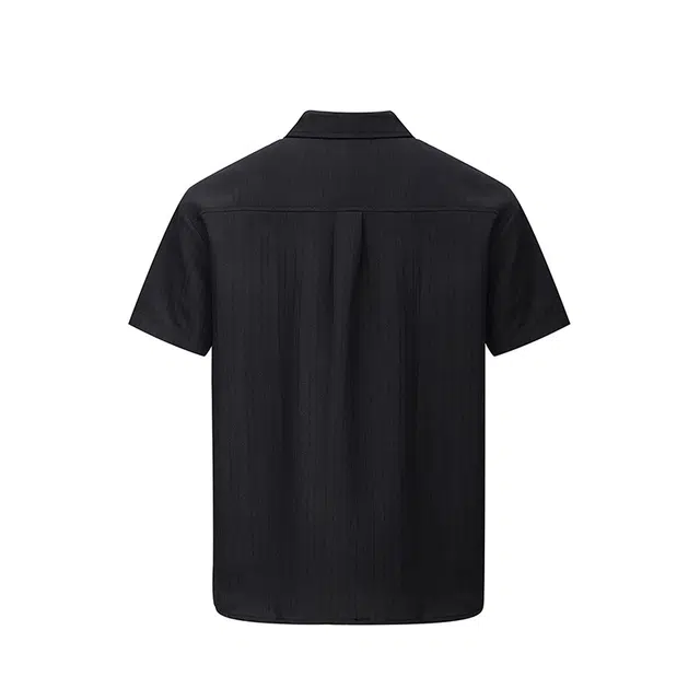 欧路得 日系条纹肌理感高级感衬衣潮流痞帅外套夏季短袖衬衫 男款