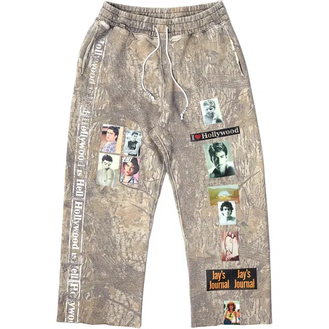 Paly Hollywood SS25 COMPLEX CAMO SWEAT PANTS