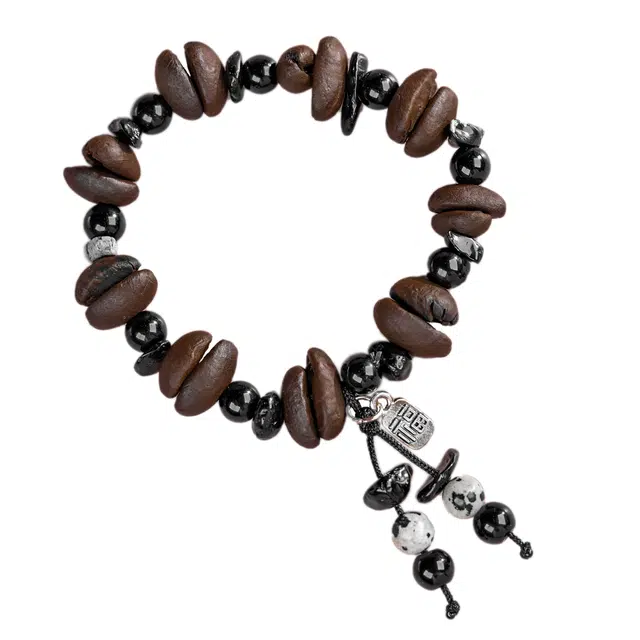 灵晔 新中式国潮轻奢高级感小众设计百搭简约别致大气招财纳福诸事顺遂平安喜乐#好运 菩提子/菩提籽 手串 男女同款情侣款