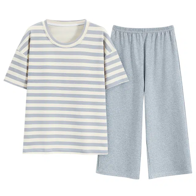 好福份 时尚柔软亲肤面料家居服可外穿睡衣套装 女款