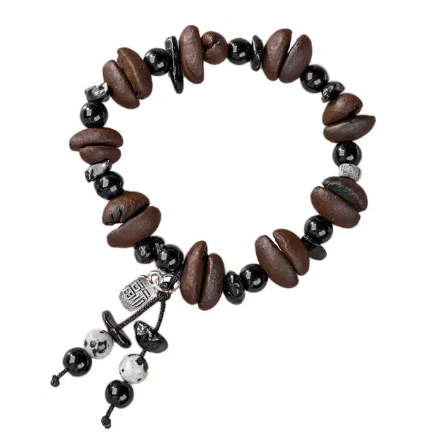 仙友 国潮新中式招财纳福转运文玩八方来财平安喜乐盘玩#好运 菩提子/菩提籽 手串 男女同款情侣款