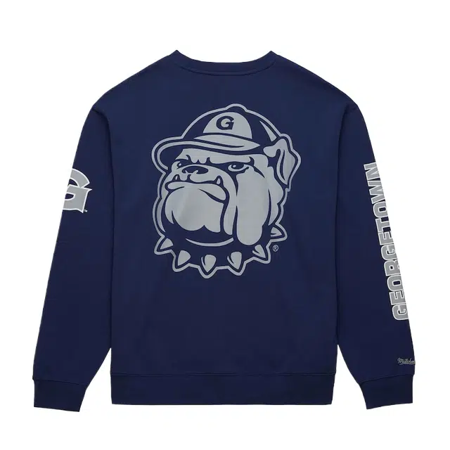 Mitchell Ness Georgetown Hoyas There Back