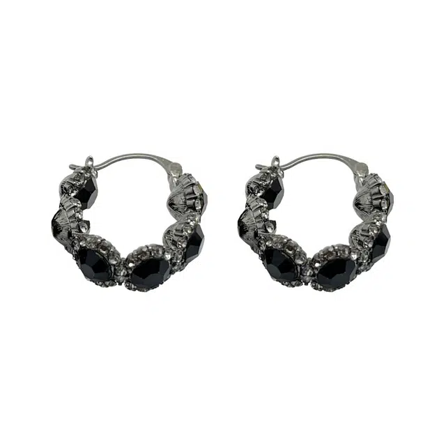 双生恋 小众设计感百搭时尚精致日常通勤轻奢高级感 铜 耳环 女款