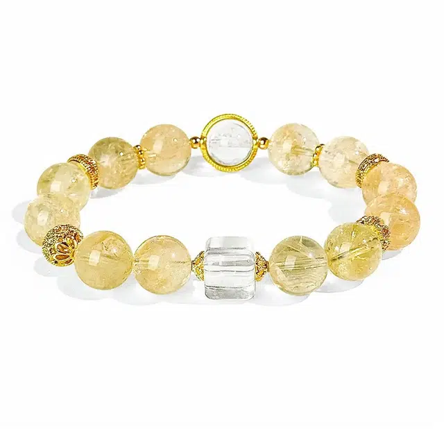 尚仟伊 【增运增财 做个富婆】福韵串珠净化磁场诸事圆满来财有钱花事业运爆棚#好运天然 白水晶 手串 女款