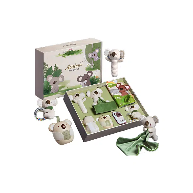 咕轹 安抚考拉礼盒套装见面周岁礼 玩具