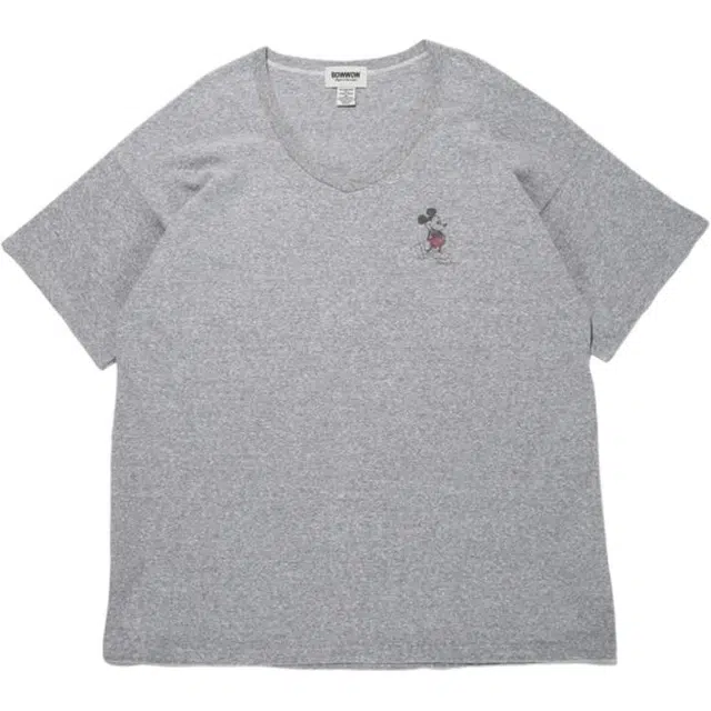 bowwow SS25 MICKEY MOUSE 8812 V-NECK TEE T