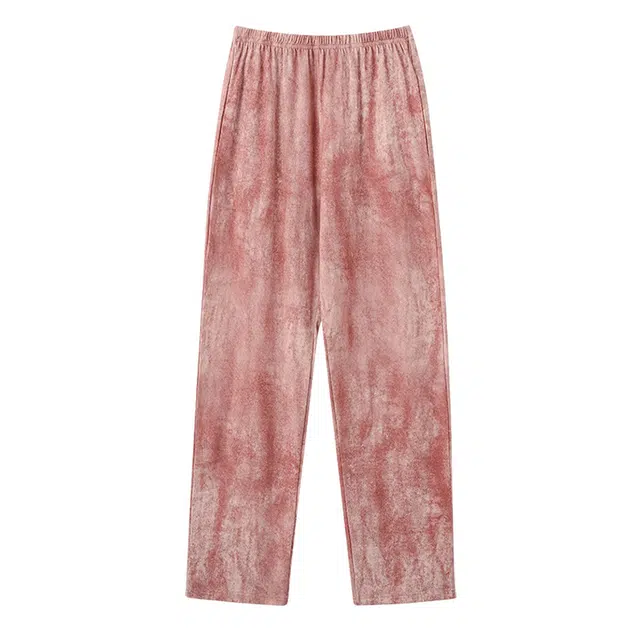 向薇 纯棉甜美休闲可外穿家夏季睡裤 女款