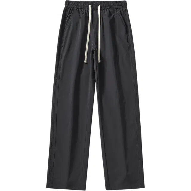 独驰 简约直筒垂感休闲裤 男女同款