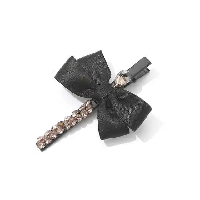 如花梦 甜美可爱立体兔耳朵碎发一字 网纱 发夹 女款