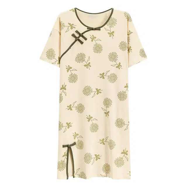 好福份 短袖时尚柔软家居服睡裙 女款