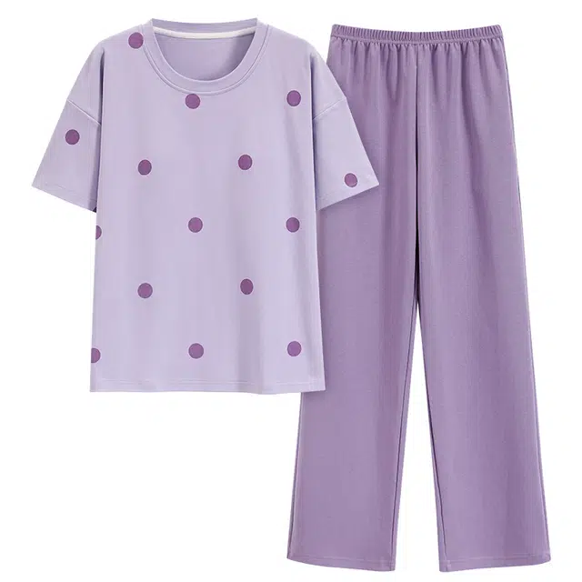 好福份 时尚透气柔软家居服睡衣套装 女款