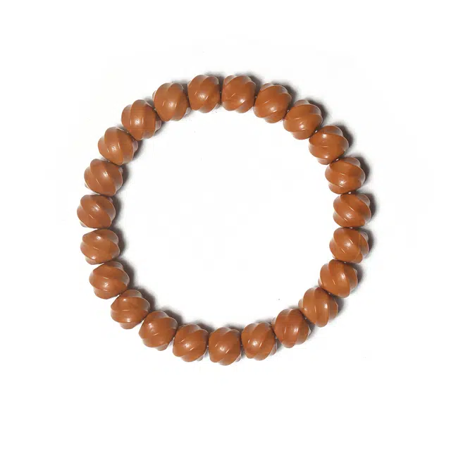 素于 新中式复古文艺风轻奢高级感佛珠 蒸蒸日上 八方来财 诸事顺遂 平安喜乐转运盘玩念珠#好运 猴头核桃 手串 男女同款情侣款