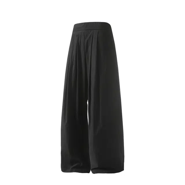 泰迪珍藏 复古纯色高街百搭时尚潮流垂顺凉感舒适透气亲肤弯刀休闲裤 男女同款