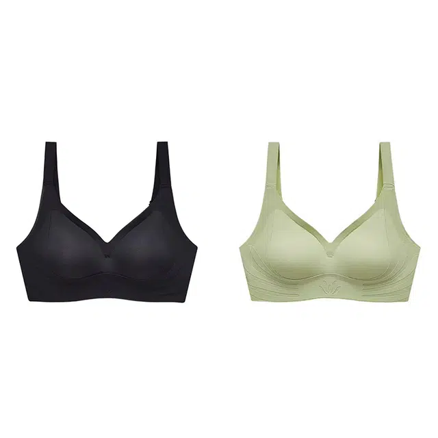 俞兆林 无痕提拉小胸聚拢上托无钢圈软支撑收副乳防下垂文胸 女款 组合装